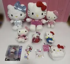 【新品・美品】Hello Kitty ぬいぐるみ マスコット まとめ売り