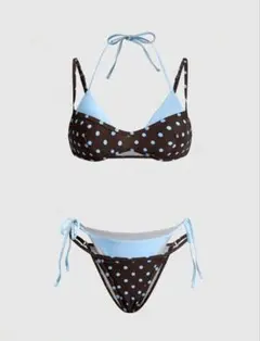 SHEIN 水着 ドット柄 ビキニ ドット セパレート XS 434533810のサムネイル