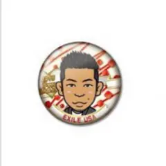 EXILE USA缶バッチ