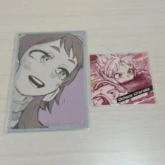 ヒロアカ　原画展　スクエアステッカー　メモリアルコレクション　麗日お茶子