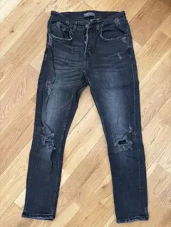 ZARA MAN ダメージ加工スキニージーンズ　31インチ