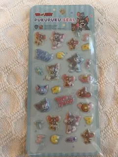 トムとジェリー ぷくぷくシール 立体シール TOM AND JERRY