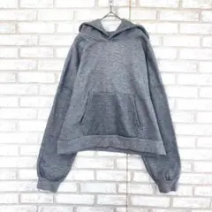 coca コカ　パーカー　スウェット　グレー　L 裏起毛のサムネイル