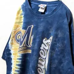 majestic ミルウォーキー・ブルワーズ MLB半袖Tシャツ - メルカリ