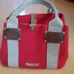 トレジャートプカピ イタリアンフェルト トートバッグ 小　ハラコラベル