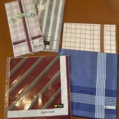 Pierre Balmain 他メンズハンカチ 5枚セット