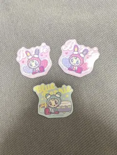 マツキヨココカラ ナルミヤ ベリエちゃん ブルーベリエちゃん ステッカー 3枚