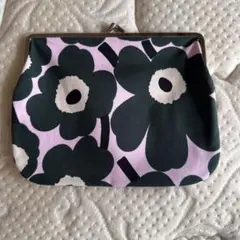 マリメッコ　がま口ポーチ