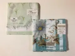 mila schon  &  HANAE MORI  大判ハンカチ2枚セット