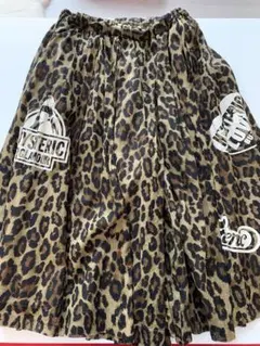 ヒステリックグラマーHYSTERIC GLAMOURキュロットスカート　ヒョウ柄