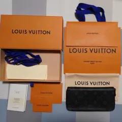 ルイヴィトン ジッピーウォレット ヴェルティカル エクリプス モノグラム 長財布