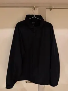 UNIQLO ウィンドプルーフスタンドブルゾン ジャケット L BLACK