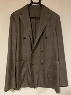 【美品】BOGLIOLI ボリオリ カシミア K.JACKET ダブルブレスト