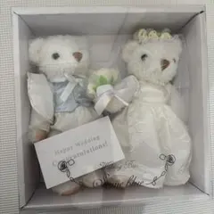 ウェディング　テディベアセット