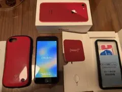 値下げ　Apple iPhone8 64GB Red バッテリー交換済み　美品