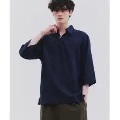 tk.TAKEO KIKUCHI リネン混 プルオーバーシャツ 02/Mのサムネイル