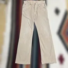 Lee102 ライトベージュ ブーツカットデニム　30✖️32