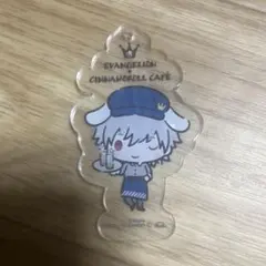 エヴァンゲリオン 渚カヲル シナモロールカフェ アクリルキーホルダー