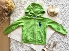 POLO Ralph Lauren グリーンパーカー 4T
