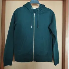 GU ジーユー　パーカー　グリーン　S