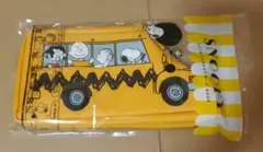 PEANUTS スヌーピー スクールバスのマルチポーチ 2020年