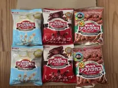 ギンビス　アスパラガスビスケット　しみチョコ　6袋のサムネイル