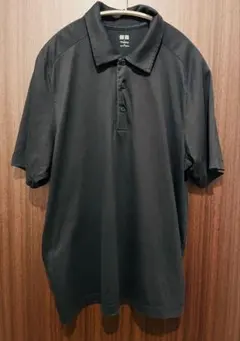 ユニクロ×Theory ポロシャツ ブラック M 半袖 メンズのサムネイル