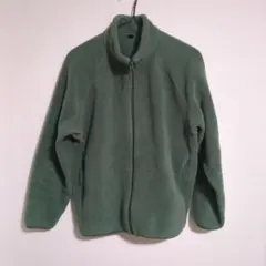 お値下げ中!メンズUNIQLO フリースジャケット S グリーン