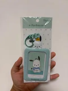 韓国 Sanrio Pochacco フォトホルダー キーホルダー