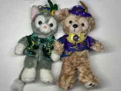 ぬいぐるみバッジ　ダッフィー　ジェラトーニ