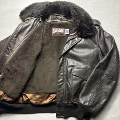 美品■schott フライトジャケット　G-1 184SM 本革　USA製　40