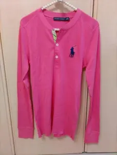 Ralph Lauren ピンク 長袖シャツ M