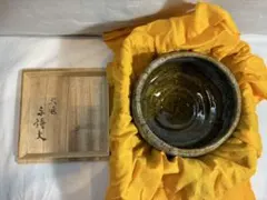 越前焼 水盤 義博作 陶器 花器 華道 茶道 木箱入り - メルカリ