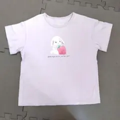anyFAM　水彩風アニマルプリントＴシャツ①(130)のサムネイル