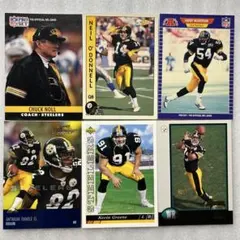 NFLカード　スティーラーズ　50枚ダブりなし13 Steelers