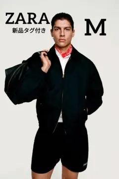 Willy chavaria x Zara ボンバージャケット 完売品 WILLY CHAVARRIA X ZARA OVERSIZED BOMBER JACKET - Black | ZARA