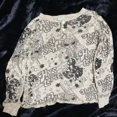 ヒステリックミニ総柄長袖カットソー110cm