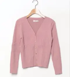 美品！Apuweiser-riche ニット カーディガン ピンク 春物