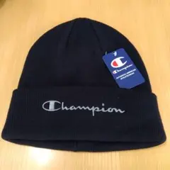 チャンピオン　ニット帽　ビーニー　新品！サイズ57−59センチ