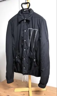Rick Owens DRKSHDW 製品染め比翼ステンカラーコート - メルカリ