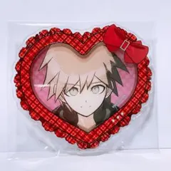 エビテン限定 ダンガンロンパ ハート型アクリルバッジ 苗木誠