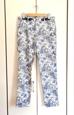 ZARA ペイズリー柄 カジュアルパンツ W78のサムネイル