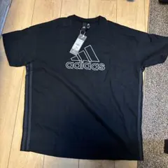 adidas ブラック Tシャツ Mサイズ　おまけ付き