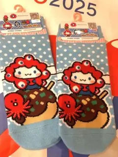 サンリオ★シナモン　ミャクミャク　靴下　会場限定　大阪万博　シナモロール　2点