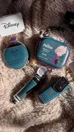 エルサ 4点セット　アナ雪　しまむら　ディズニー　Disney リップケース