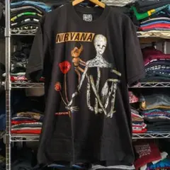 ニルヴァーナ 両面プリント バンドＴシャツ XL
