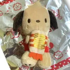 スシロー はぴだんぶい マスコット 日焼けポチャッコ