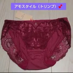 新品　アモスタイル　トリンプ　Ｍ レギュラー ショーツ ♥フローラルスペルズ♥R