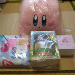カービィ ぬいぐるみ　加湿器　マグカップ　ひざ掛け　４点セットのサムネイル