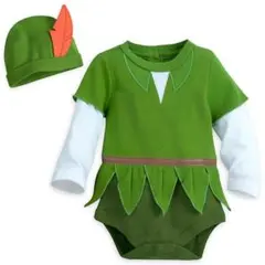 Disney US ピーターパン　コスチューム　ロンパース　靴セット